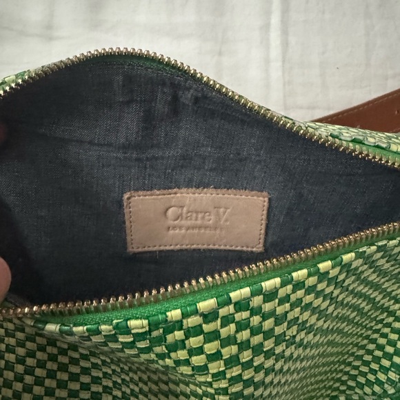 Clare V. Crossbody Fanny Lemon Lime - Picture 3 of 8